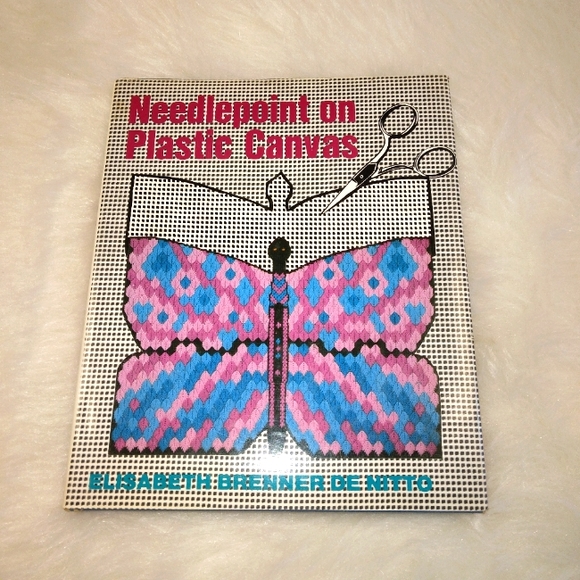 BOOK Needlepoint on Plastic Canvas by Elizabeth Brenner Nitto - Picture 1 of 10
